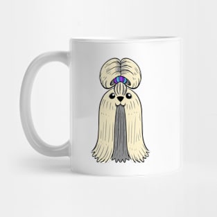 Long haired Shih tzu Mug